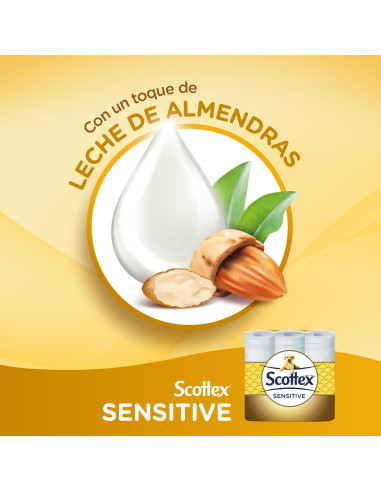 Scottex Papel Higiénico Sensitive 42 rollo