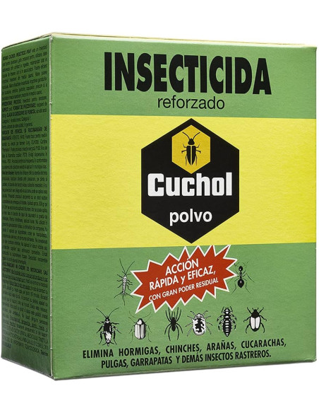 Cuchol Insecticida Polvo, Blanco, 500G