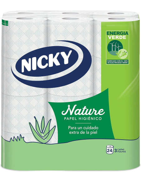 Nicky Nature Papel Higiénico 24