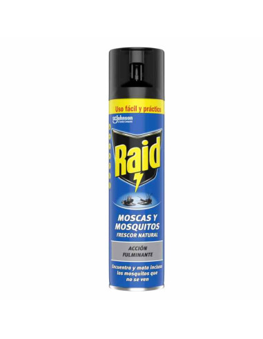 RAID 400ML AZUL MOSCAS/MOSQUITOS