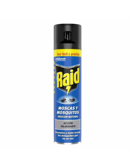 RAID 400ML AZUL MOSCAS/MOSQUITOS