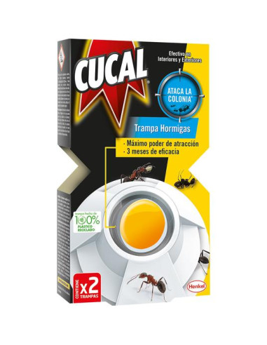 CUCAL INSEC TRAMPA HORMIGAS 2U
