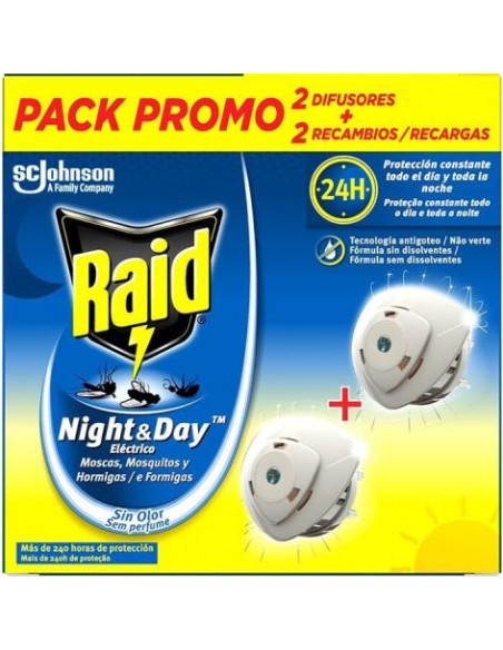 RAID CONTINUO NIGHT&DAY 2AP+2REC