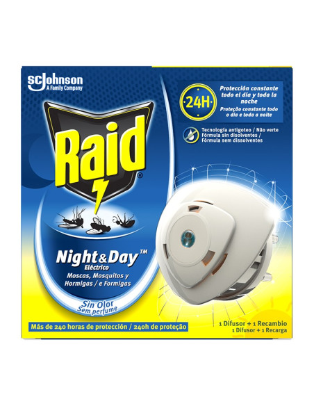 RAID CONTINUO NIGHT&DAY MOSQUIT REC