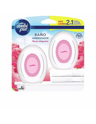 AMBIPUR BAÑO FLORES MEGA AHORRO FLORES ELEGA 2UD