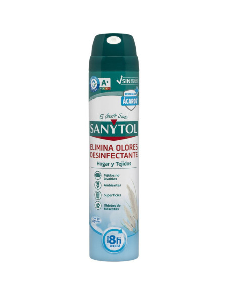 SANYTOL HOGAR & TEJIDOS 300ML SPRAY ELIMINA OLOR