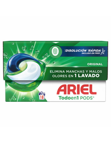 ARIEL PODS 18 CAPS.TODO EN 1 ORIGINAL