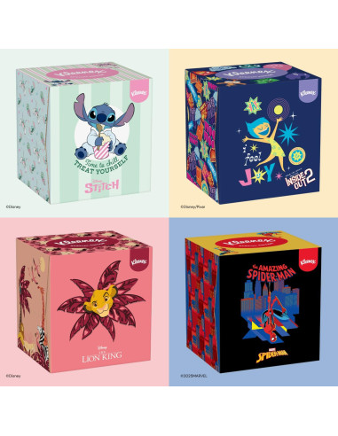 Kleenex - Caja Collection Cubo Disney Pañuelos...