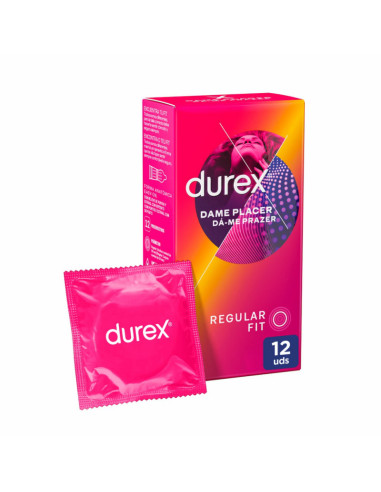 DUREX PRESERVATIVO 12UDS.DAME PLACER
