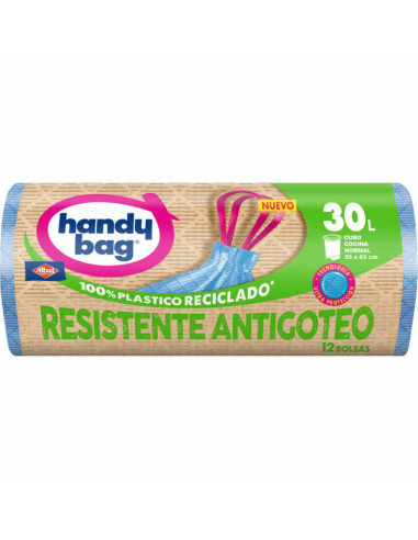 ALBAL B.BASURA 30L.AZUL 12UDS. 55X60 AUTOCIERRE