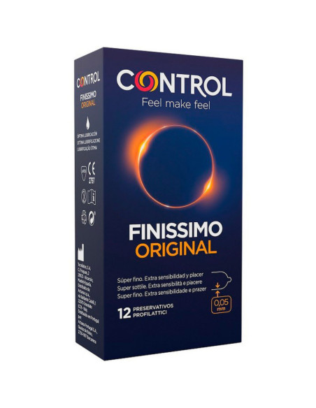 CONTROL PRESERVATIVOS 12U FINIS ORIGINAL