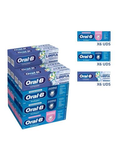 ORAL-B DENT CAJA MIXTA 18U