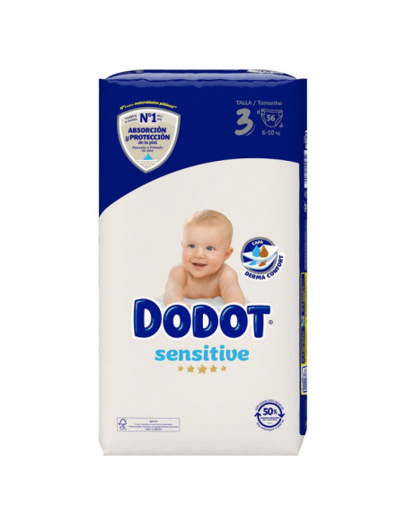 DODOT SENSITIVE T3 6/10KG.56UD