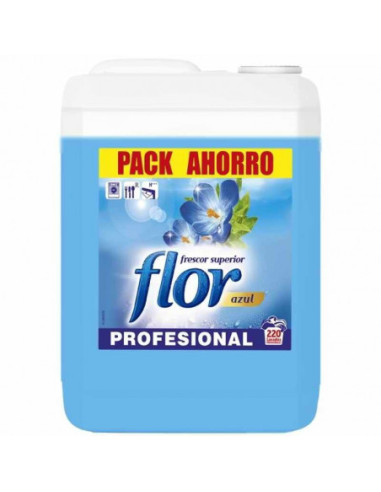 FLOR PROF.SUAVIZANTE 10L.AZUL 220 LAVADOS