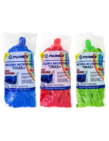 FREGONA MICROFIBRA TIRAS PLUS