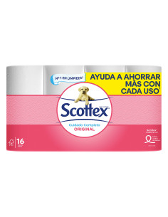 Papel higiénico Scottex Original 16  Rollos