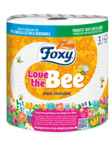 Papel Cocina Foxy Love the Bee