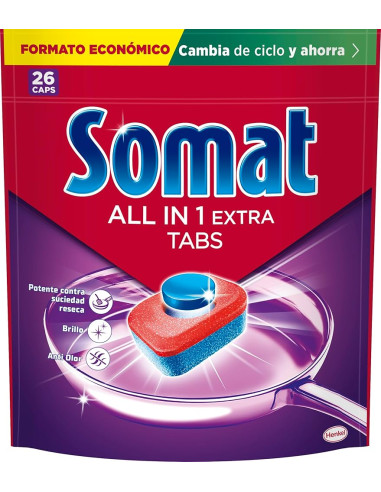 LAVAVAJILLAS CAPSULAS SOMAT ALL 1 26 U