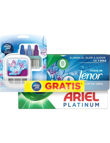 ARIEL DETERGENTE CAPS LENOR 19 + AP 3EVOLUTION...