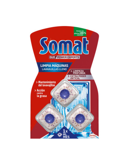 SOMAT LIMPIAMAQUINAS PASTILLAS 3U