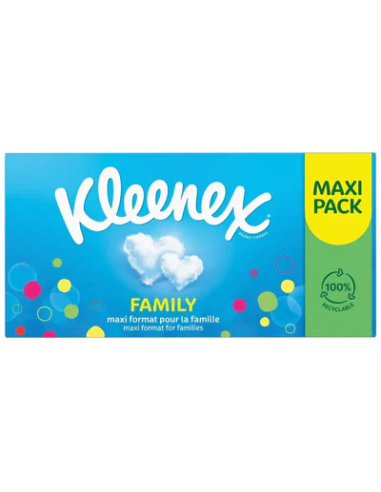 Pañuelo Kleenex Family 128 U