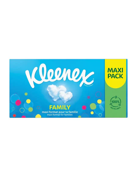 Pañuelo Kleenex Family 128 U