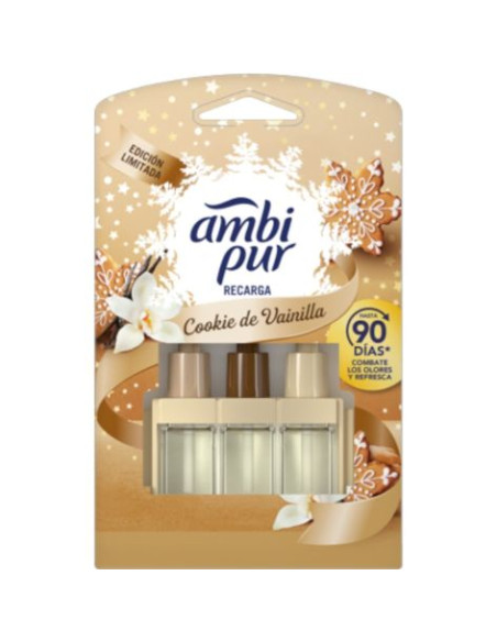 AMBIPUR 3VOLUTION REC GALLETA VAINILLA NAVIDAD