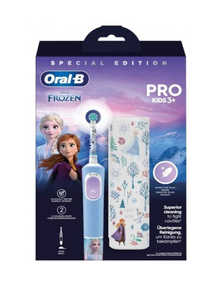 ORAL B KIDS CEPILLO ELECTRICO FROZEN + ESTUCHE