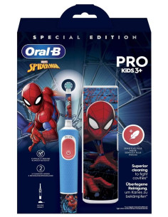 ORAL B KIDS CEPILLO ELECTRICO SPIDERMAN + ESTUCHE