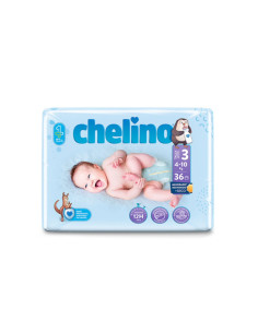CHELINO PAÑAL T3 4-10KG 36U