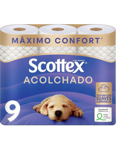 PAPEL HIG SCOTTEX ACOLCHADO 9U