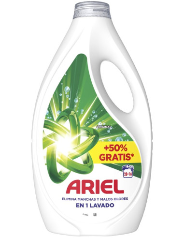 ARIEL DETER LIQUIDO 28+16 ORIGINAL