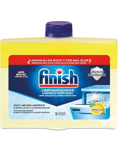 FINISH LIMPIA MAQUINAS LIMON 250 ML