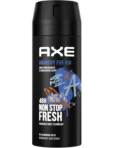 AXE DEO SP 150ML ANARCHY FOR HIM