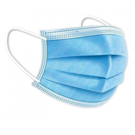 Mascarilla Quirúrgica Tipo IIR -- Con Elásticos de Ajuste