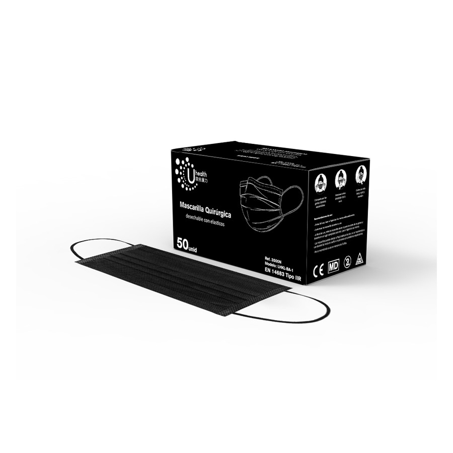 Mascarilla Quirúrgica Tipo IIR- Caja 50 uds.