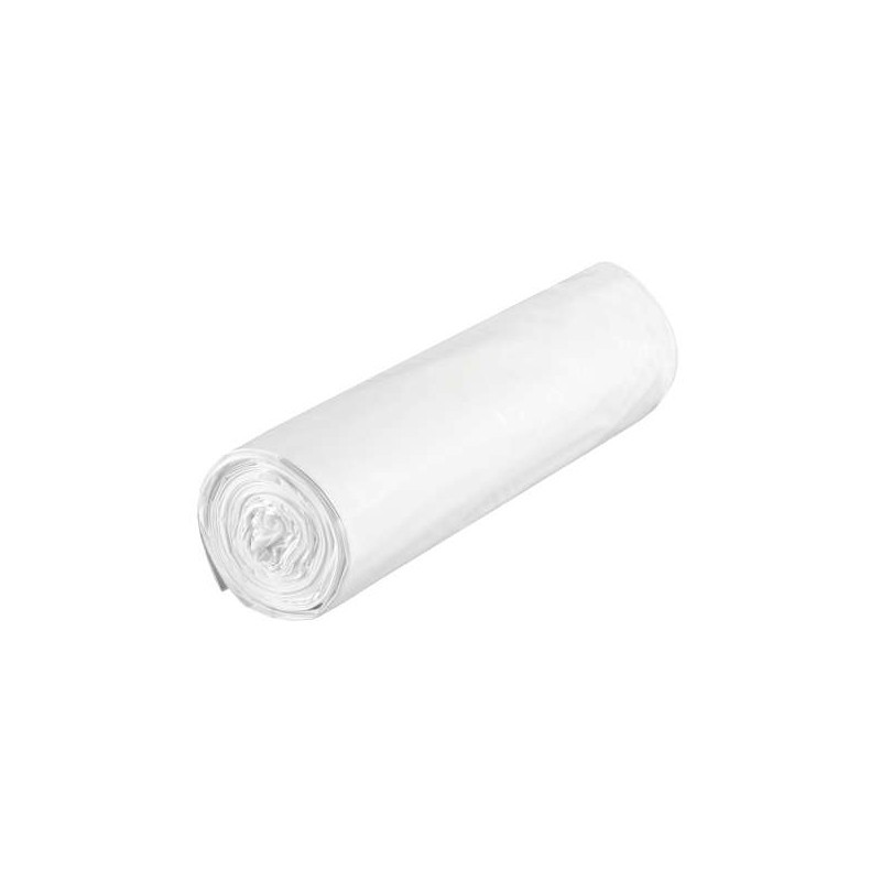 Bolsa basura Blanca 52x60 30L- Paquete 25 unidades