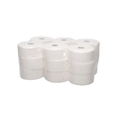 Papel higiénico industrial acolchado 100M - Pack 18 rollos
