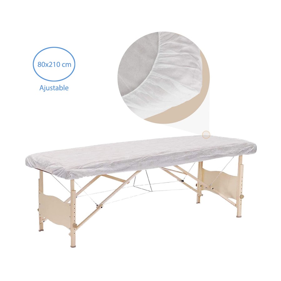 Sábana Protectora de camilla Ajustable 80x210...