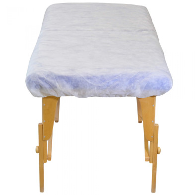 Sábana Protectora de camilla Ajustable 80x210 cm I 100ud.