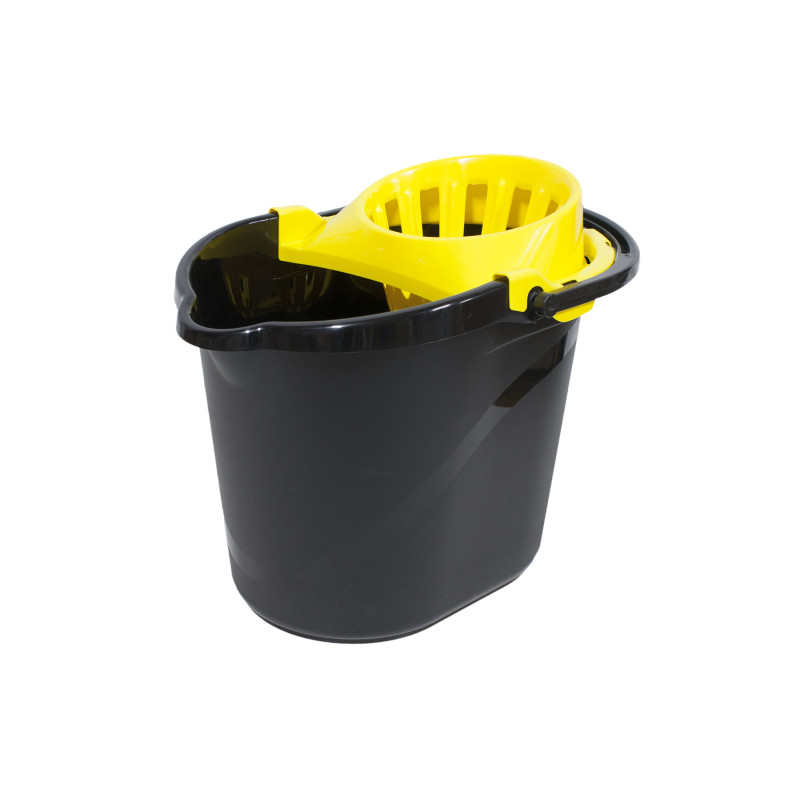 Cubo Negro 15 litros + escurridor