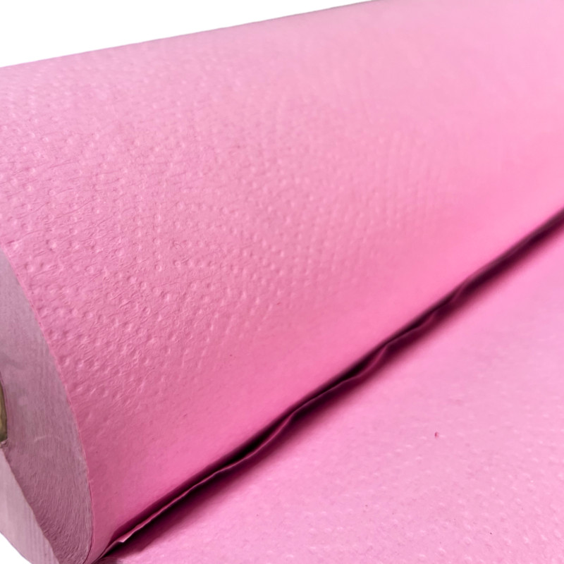 PAPEL CAMILLA CREPADO LISA ROSA