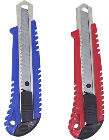CUTTER PROFESIONAL 18MM- COLOR SURTIDO