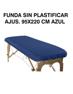 Fundas de camilla desechables SMS ajustable Azul