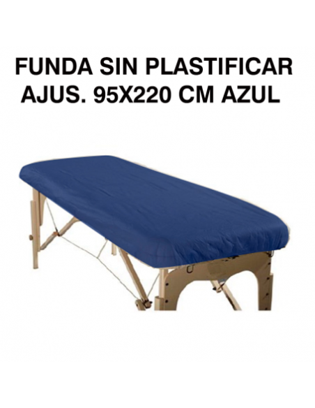 Fundas de camilla desechables SMS ajustable Azul